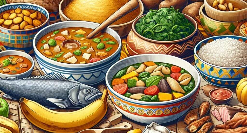 Essen aus Zentralafrikanische Republik – typische Gerichte