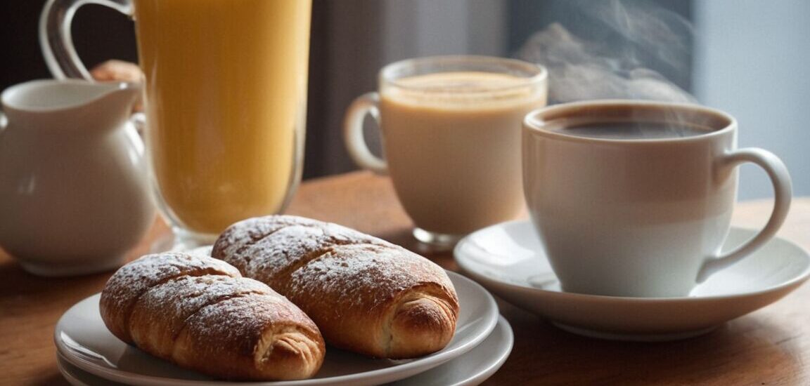 Zaunerkipferl und ein herrlichen Kaffee