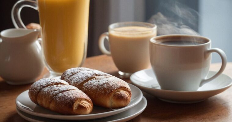 Zaunerkipferl und ein herrlichen Kaffee