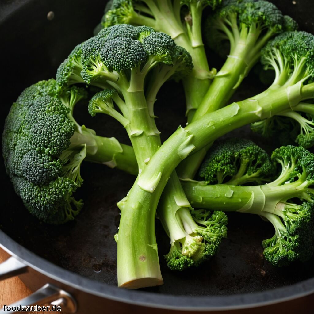 Brokkoli kochen, dünsten, backen oder in der Pfanne zubereiten