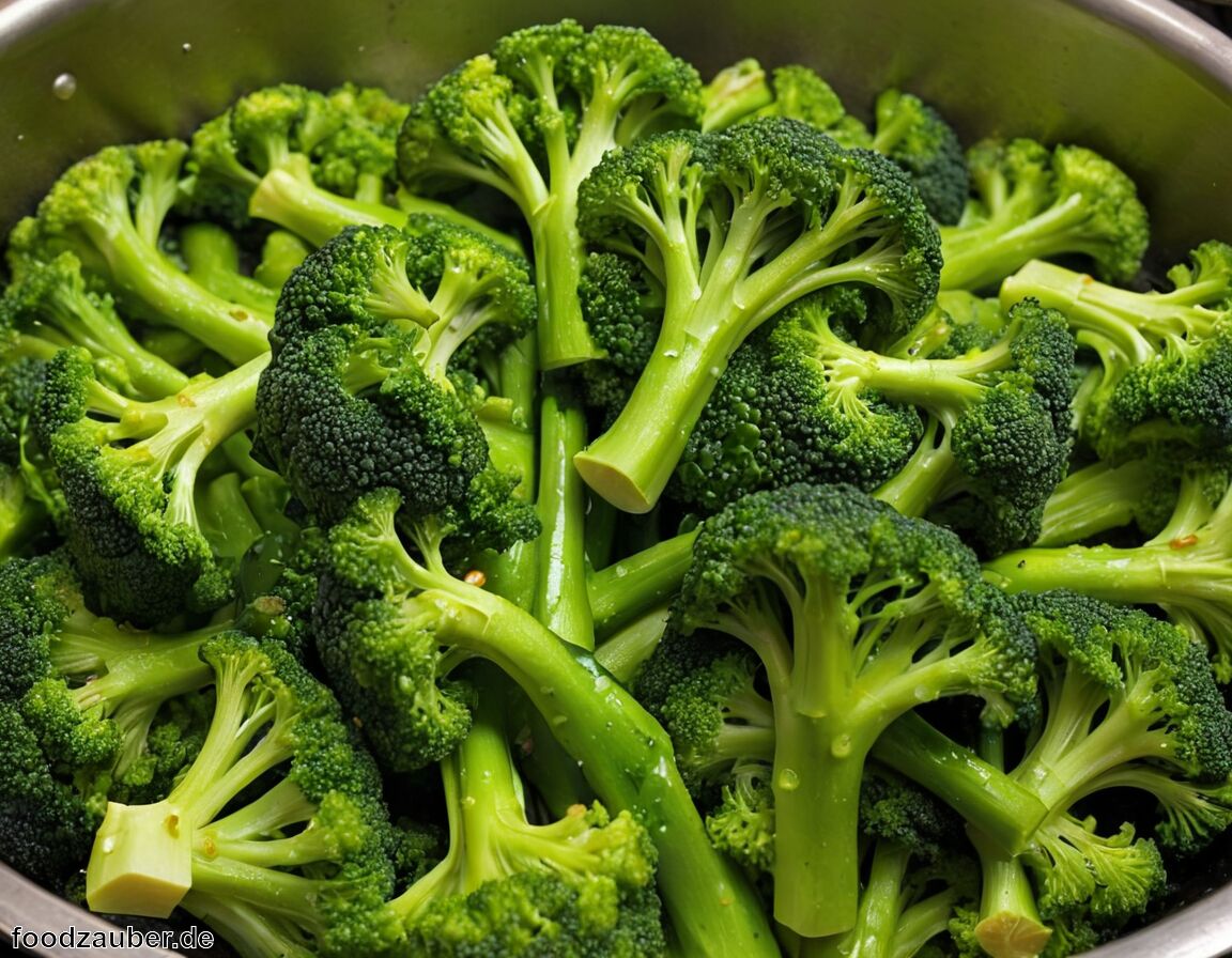 Brokkoli blanchieren für den perfekten Biss - Brokkoli kochen, dünsten, backen oder in der Pfanne zubereiten