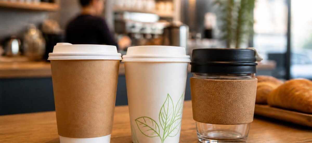 Coffee-to-go-Becher im Gastronomiebetrieb: Papier, Bio oder Mehrweg im Vergleich